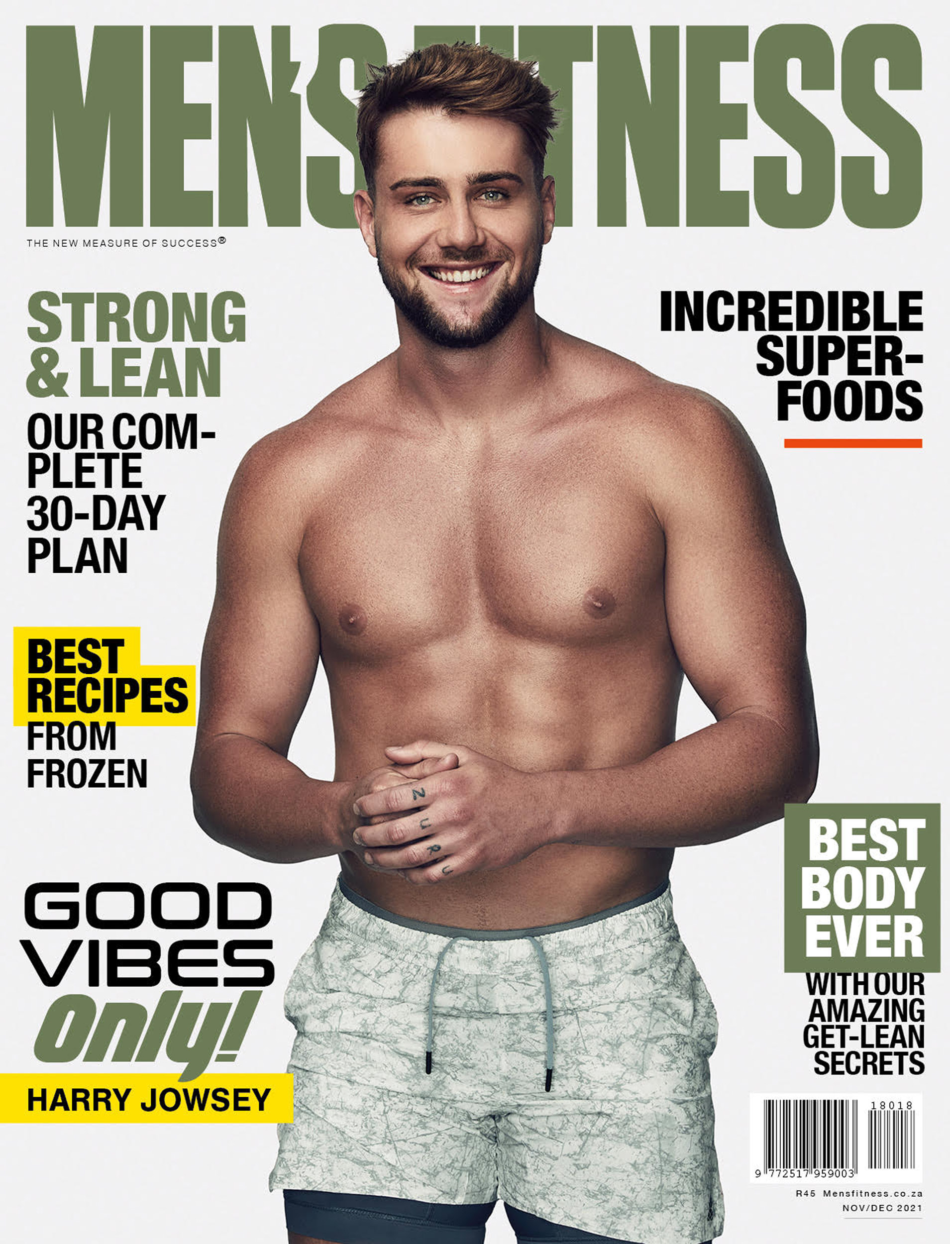 MENS FITNESS HARRY JOWSEY